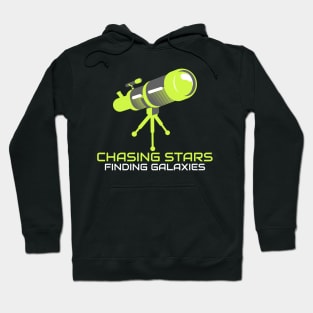 Chasing Stars, Finding Galaxies Astronomy Lover Hoodie